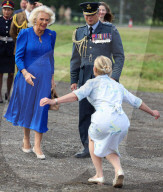 Queen Camilla at RAF Leeming