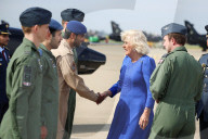 Queen Camilla at RAF Leeming