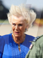 Queen Camilla at RAF Leeming