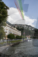 Forum annuale Ambrosetti a Cernobbio 2024, Passaggio Frecce Tricolori su Villa d&#x2019;Este
Forum annuale Ambrosetti a Cernobbio 2024, Passaggio Frecce Tricolori su Villa d&#x2019;Este