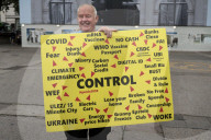 UK conspiracisy theorists hold unfocused "Freedom Rally"