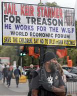 UK conspiracisy theorists hold unfocused "Freedom Rally"