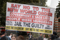 UK conspiracisy theorists hold unfocused "Freedom Rally"
