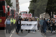 UK conspiracisy theorists hold unfocused "Freedom Rally"