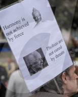 UK conspiracisy theorists hold unfocused "Freedom Rally"