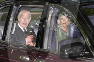 Royals attend church service