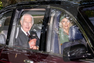 Royals attend church service