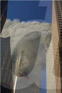 Hijacked planes crash into the World Trade Center