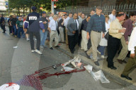 Hijacked planes crash into the World Trade Center