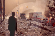 Hijacked planes crash into the World Trade Center