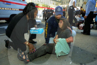 Hijacked planes crash into the World Trade Center