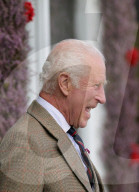 The King attends the Braemar Gathering in Braemar, UK.