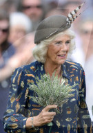 The King attends the Braemar Gathering in Braemar, UK.