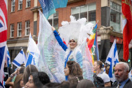 Stop The Hate’s NOVA 'rave' outside the Israeli Embassy in London, UK.
