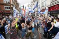 Stop The Hate’s NOVA 'rave' outside the Israeli Embassy in London, UK.