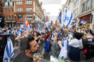 Stop The Hate’s NOVA 'rave' outside the Israeli Embassy in London, UK.