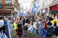 Stop The Hate’s NOVA 'rave' outside the Israeli Embassy in London, UK.