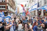 Stop The Hate’s NOVA 'rave' outside the Israeli Embassy in London, UK.
