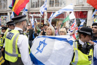 Stop The Hate’s NOVA 'rave' outside the Israeli Embassy in London, UK.