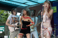 Meet the postpartum punks - Pushy Pushy Pushy. A primal scream in the face of all tradwives.