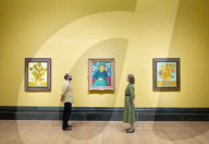 Van Gogh: Poets and Lovers exhibition at the National Gallery, London, UK.