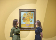 Van Gogh: Poets and Lovers exhibition at the National Gallery, London, UK.