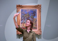Van Gogh: Poets and Lovers exhibition at the National Gallery, London, UK.