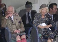 The King attends the Braemar Gathering in Braemar, UK.