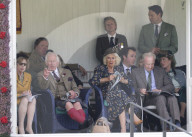 The King attends the Braemar Gathering in Braemar, UK.