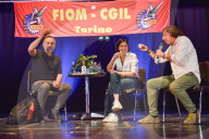 Elly Schlein in visita alla Festa dei Lavoratori di FIOM CGIL di Torino