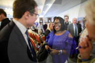 Tom Tugendhat attends the Northern Conservative Hustings