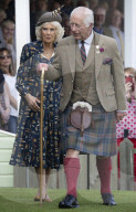 The King attends the Braemar Gathering
