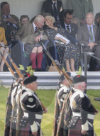 The King attends the Braemar Gathering