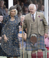 The King attends the Braemar Gathering