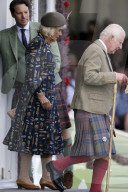 The King attends the Braemar Gathering