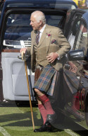 The King attends the Braemar Gathering