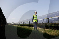 Energy Secretary Ed Miliband visits Tiln Farm Solar Park