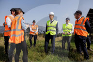 Energy Secretary Ed Miliband visits Tiln Farm Solar Park