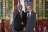 Foreign Secretary David Lammy meets US Secretary of State