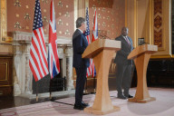 Foreign Secretary David Lammy meets US Secretary of State