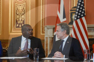 Foreign Secretary David Lammy meets US Secretary of State
