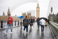 Weather on Westminster Bridge, London, UK
