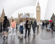 Weather on Westminster Bridge, London, UK