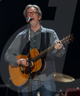 Eric Clapton Performing w. Acoustic Guitar