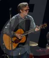 Eric Clapton Performing w. Acoustic Guitar