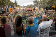 Barcelona - Pro-independence demonstration in Barcelona