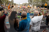 Barcelona - Pro-independence demonstration in Barcelona