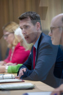 Minister of State at the Ministry of Housing, Communities and Local Government Matthew Pennycook, meets with Renters Rights bill stakeholders
