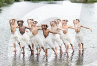 Matthew Bourne's Swan Lake at St James' Park, London, UK.