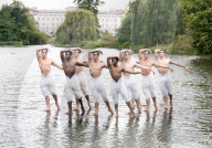 Matthew Bourne's Swan Lake at St James' Park, London, UK.